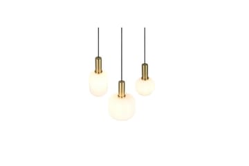 Pendel TRIO Diva 3-del, Mattmässing/vit - 3-del, Mattmässing/vit - Belysning - Lampor & belysning inomhus - Fönsterlampa
