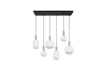 Pendel TRIO Diva 6-del, Mattmässing/vit - 6-del, Mattmässing/vit - Belysning - Lampor & belysning inomhus - Fönsterlampa