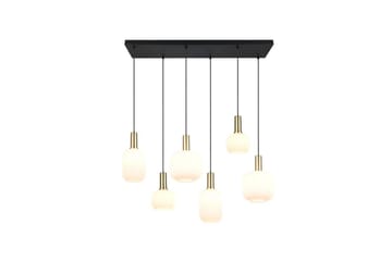 Pendel TRIO Diva 6-del, Mattmässing/vit - 6-del, Mattmässing/vit - Belysning - Lampor & belysning inomhus - Fönsterlampa