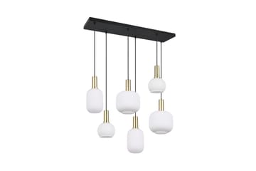Pendel TRIO Diva 6-del, Mattmässing/vit - 6-del, Mattmässing/vit - Belysning - Lampor & belysning inomhus - Fönsterlampa