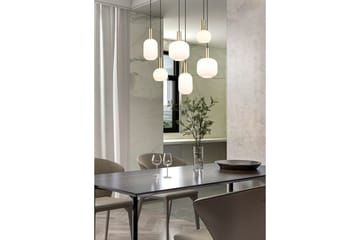Pendel TRIO Diva 6-del, Mattmässing/vit - 6-del, Mattmässing/vit - Belysning - Lampor & belysning inomhus - Fönsterlampa