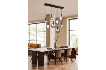 Pendel TRIO Diva 6-del, Mattsvart/kromad - 6-del, Mattsvart/kromad - Belysning - Lampor & belysning inomhus - Fönsterlampa