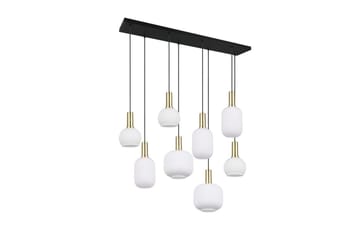 Pendel TRIO Diva 8-del, Mattmässing/vit - 8-del, Mattmässing/vit - Belysning - Lampor & belysning inomhus - Fönsterlampa