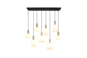 Pendel TRIO Diva 8-del, Mattmässing/vit - 8-del, Mattmässing/vit - Belysning - Lampor & belysning inomhus - Fönsterlampa