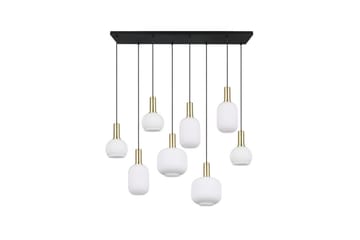 Pendel TRIO Diva 8-del, Mattmässing/vit - 8-del, Mattmässing/vit - Belysning - Lampor & belysning inomhus - Fönsterlampa