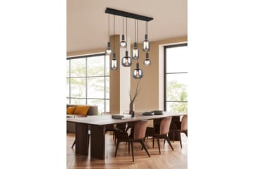 Pendel TRIO Diva 8-del, Mattsvart/kromad - 8-del, Mattsvart/kromad - Belysning - Lampor & belysning inomhus - Fönsterlampa