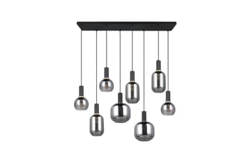 Pendel TRIO Diva 8-del, Mattsvart/kromad - 8-del, Mattsvart/kromad - Belysning - Lampor & belysning inomhus - Fönsterlampa