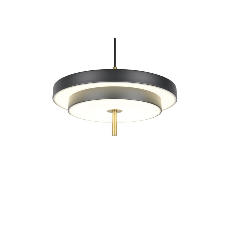 Pendel TRIO Keaton - 1 lampa 40 cm, Mattsvart/Mässing - Belysning - Lampor & belysning inomhus - Fönsterlampa