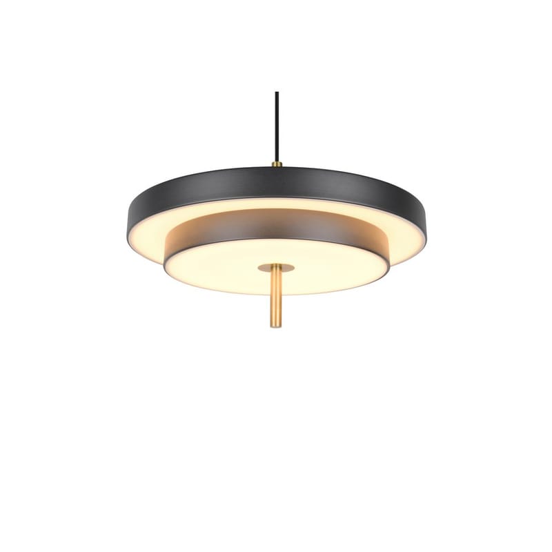 Pendel TRIO Keaton - 1 lampa 40 cm, Mattsvart/Mässing - Belysning - Lampor & belysning inomhus - Fönsterlampa