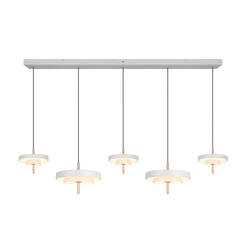 Pendel TRIO Keaton - 5 lampor, Varm Grå - Belysning - Lampor & belysning inomhus - Fönsterlampa