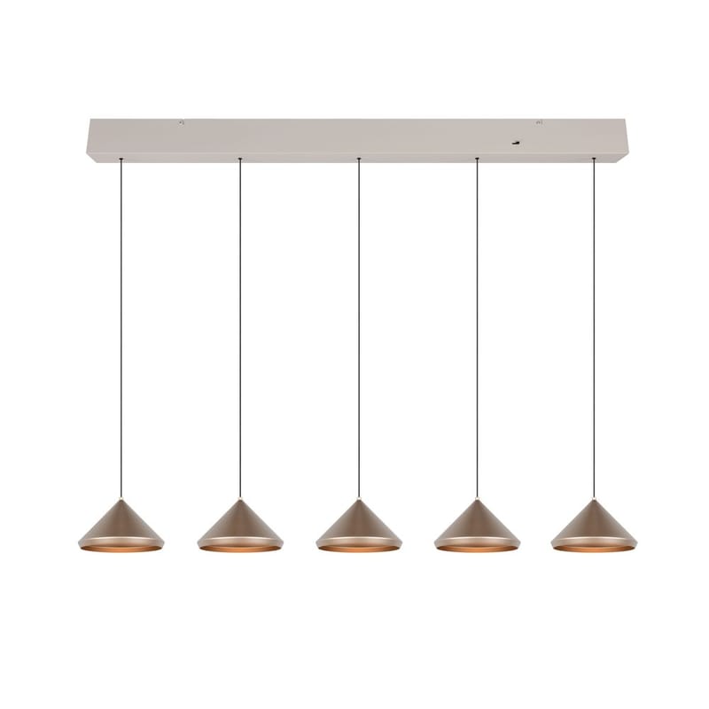 Pendel TRIO Laguna - 5 lampor, Coffee - Belysning - Lampor & belysning inomhus - Fönsterlampa