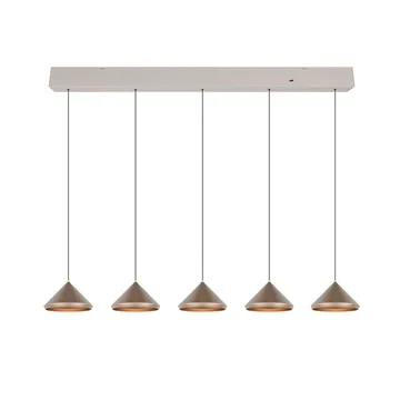 Pendel TRIO Laguna - 5 lampor, Coffee - Belysning - Lampor & belysning inomhus - Fönsterlampa