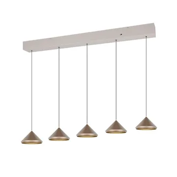 Pendel TRIO Laguna - 5 lampor, Coffee - Belysning - Lampor & belysning inomhus - Fönsterlampa