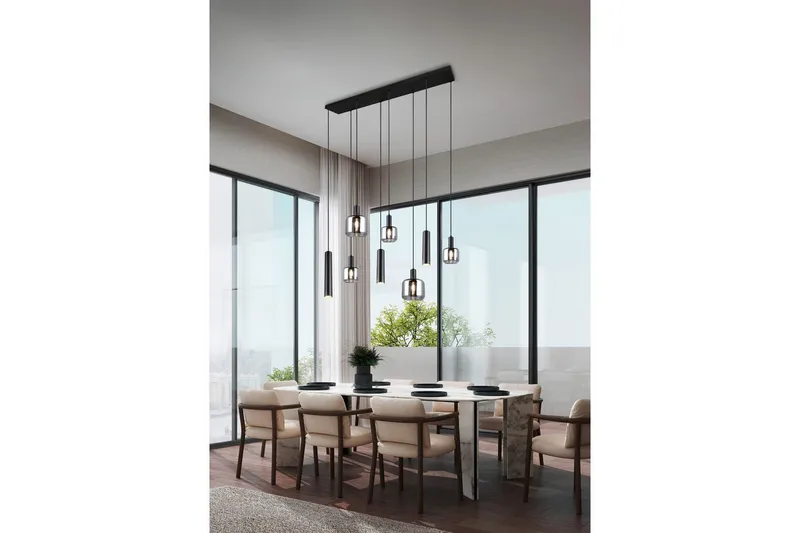 Pendel TRIO Mataro 8-del - 8-del - Belysning - Lampor & belysning inomhus - Fönsterlampa