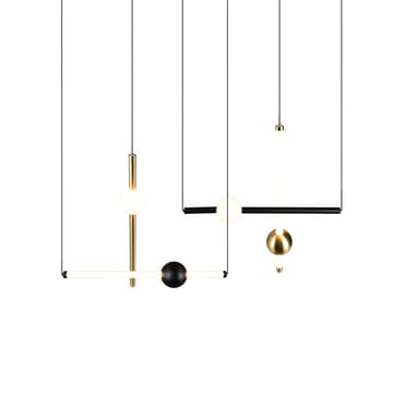 Pendel TRIO Melita - 110 cm, Mattsvart - Belysning - Lampor & belysning inomhus - Fönsterlampa