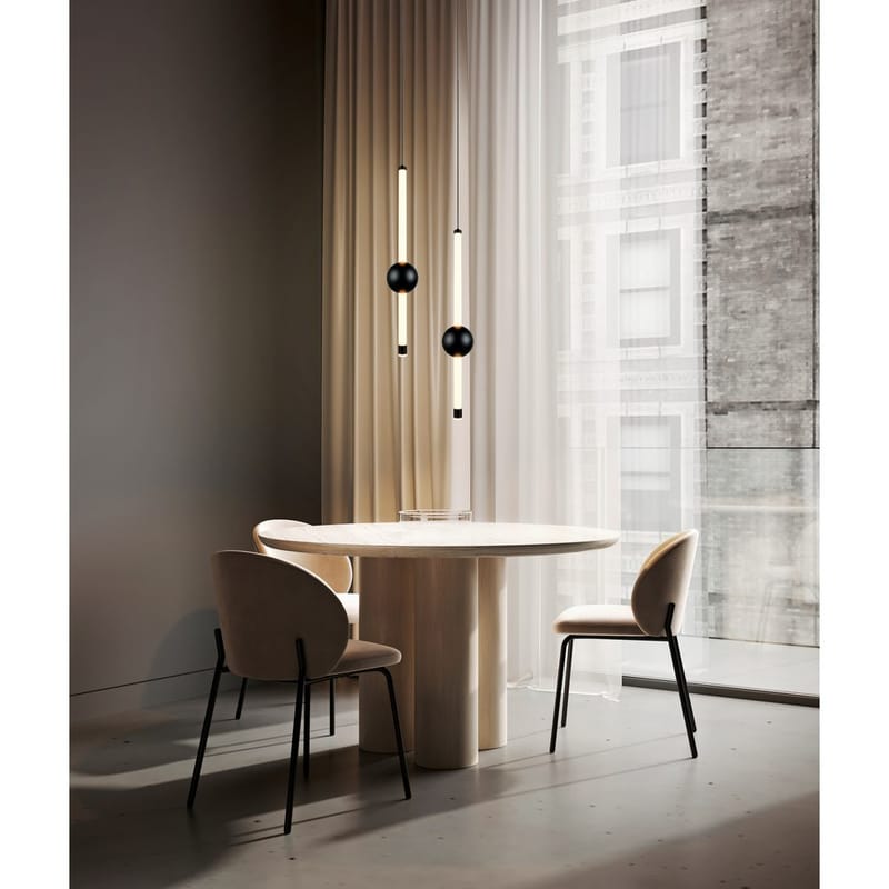 Pendel TRIO Melita - 13 cm, Mattsvart - Belysning - Lampor & belysning inomhus - Fönsterlampa