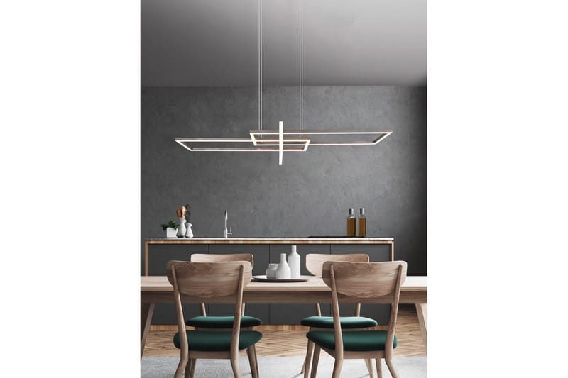 Pendel TRIO Salinas Borstad stål - Borstad stål - Belysning - Lampor & belysning inomhus - Fönsterlampa