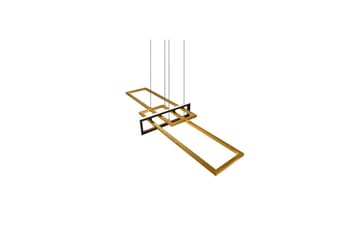 Pendel TRIO Salinas Mattmässing/mattsvart - Mattmässing/mattsvart - Belysning - Lampor & belysning inomhus - Fönsterlampa