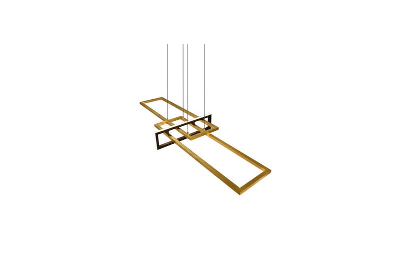 Pendel TRIO Salinas Mattmässing/mattsvart - Mattmässing/mattsvart - Belysning - Lampor & belysning inomhus - Fönsterlampa