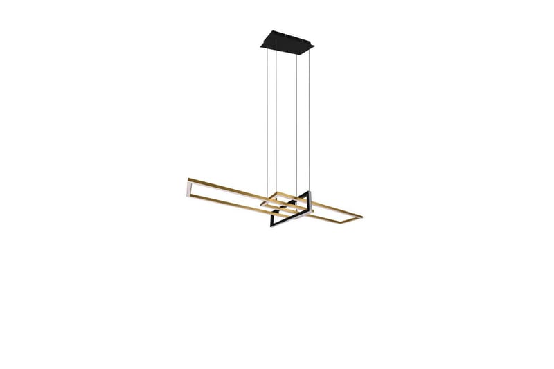 Pendel TRIO Salinas Mattmässing/mattsvart - Mattmässing/mattsvart - Belysning - Lampor & belysning inomhus - Fönsterlampa