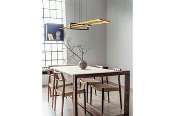 Pendel TRIO Salinas Mattmässing/mattsvart - Mattmässing/mattsvart - Belysning - Lampor & belysning inomhus - Fönsterlampa