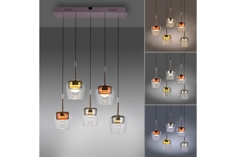 Q-Kon Paul Neuhaus Taklampa - Multicolored - Belysning - Lampor & belysning inomhus - Fönsterlampa