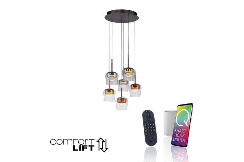 Q-Kon Paul Neuhaus Taklampa - Multicolored - Belysning - Lampor & belysning inomhus - Fönsterlampa