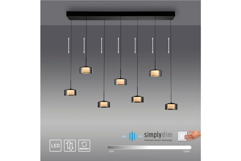 Rika Paul Neuhaus Taklampa - Black - Belysning - Lampor & belysning inomhus - Fönsterlampa