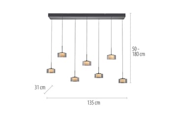 Rika Paul Neuhaus Taklampa - Black - Belysning - Lampor & belysning inomhus - Fönsterlampa