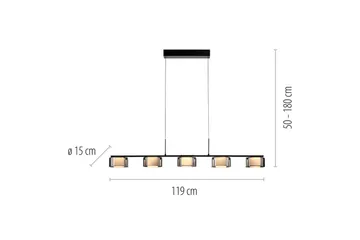Rika Paul Neuhaus Taklampa - Black - Belysning - Lampor & belysning inomhus - Fönsterlampa