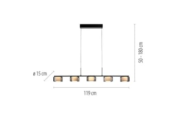 Rika Paul Neuhaus Taklampa - Black - Belysning - Lampor & belysning inomhus - Fönsterlampa
