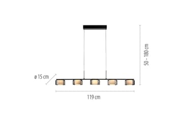 Rika Paul Neuhaus Taklampa - Black - Belysning - Lampor & belysning inomhus - Fönsterlampa
