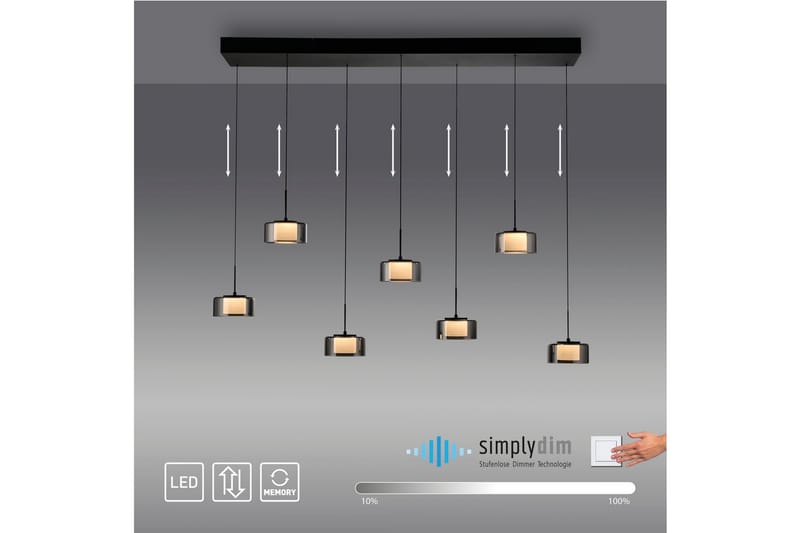 Rika Paul Neuhaus Taklampa - Black - Belysning - Lampor & belysning inomhus - Fönsterlampa