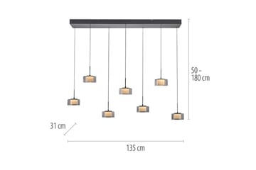 Rika Paul Neuhaus Taklampa - Black - Belysning - Lampor & belysning inomhus - Fönsterlampa