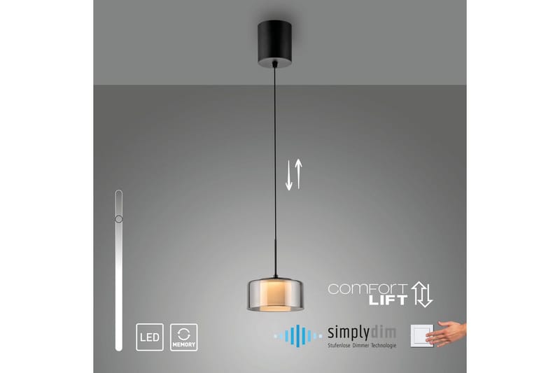 Rika Paul Neuhaus Taklampa - Black - Belysning - Lampor & belysning inomhus - Fönsterlampa