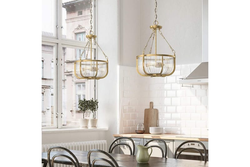 Roux Kichler Pendellampa - Brass - Belysning - Lampor & belysning inomhus - Fönsterlampa