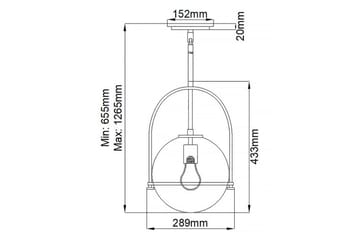 Somerset Hinkley Pendellampa - Black - Belysning - Lampor & belysning inomhus - Fönsterlampa