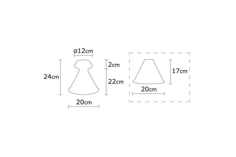 Taklampa Adrim Koppar Triangel En Sockel - Koppar - Belysning - Lampor & belysning inomhus - Fönsterlampa