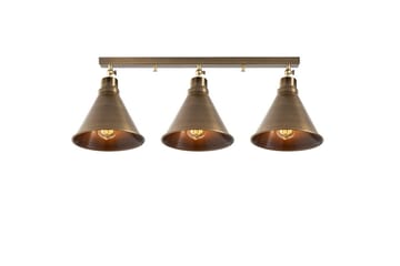 Taklampa Adrim Tri Vintage - Brun - Belysning - Lampor & belysning inomhus - Fönsterlampa