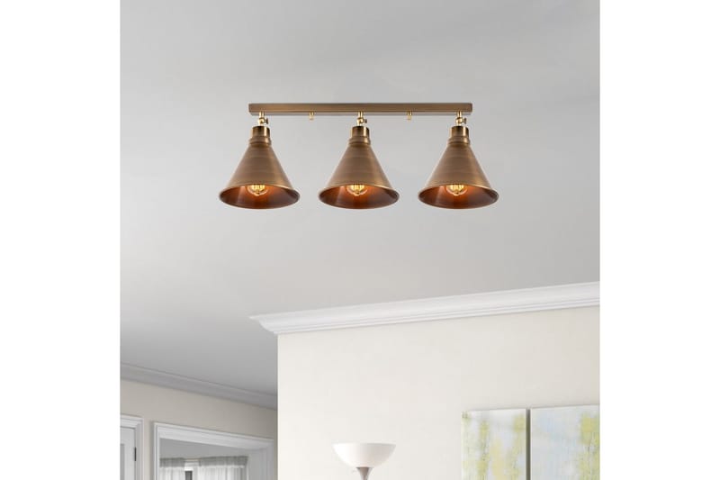 Taklampa Adrim Tri Vintage - Brun - Belysning - Lampor & belysning inomhus - Fönsterlampa