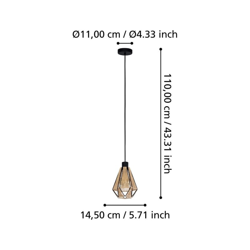 Taklampa Adwickle - 14,5 cm - Belysning - Lampor & belysning inomhus - Fönsterlampa