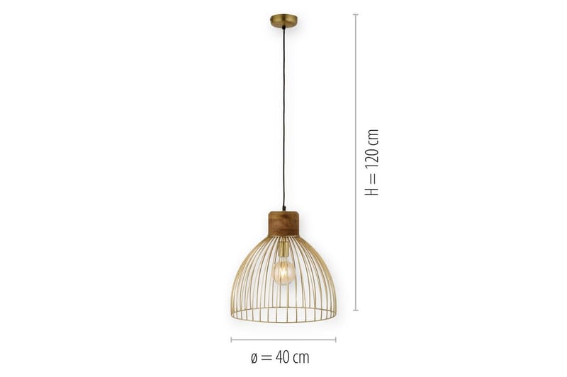 Taklampa Alami - 40x120x40 cm - Belysning - Lampor & belysning inomhus - Fönsterlampa