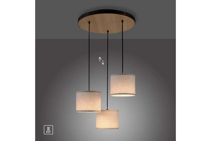 Taklampa Bark - 52x120x52 cm - Belysning - Lampor & belysning inomhus - Fönsterlampa