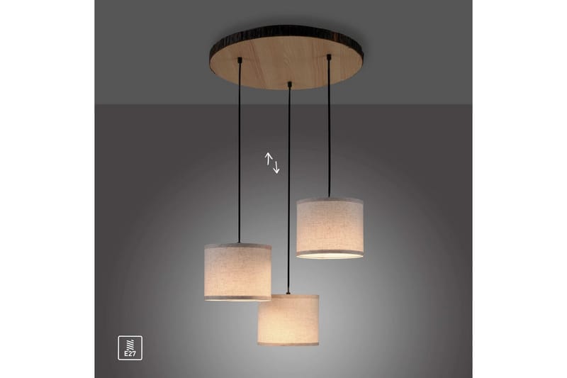 Taklampa Bark - 52x120x52 cm - Belysning - Lampor & belysning inomhus - Fönsterlampa