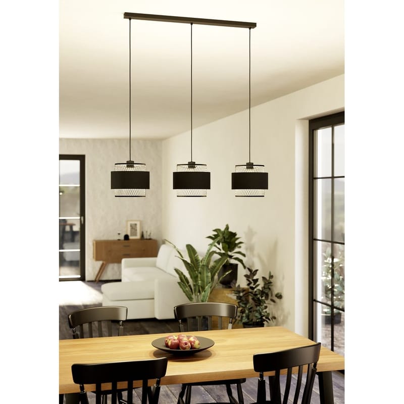 Taklampa Bazely med 3 lampor - 23 cm - Belysning - Lampor & belysning inomhus - Fönsterlampa