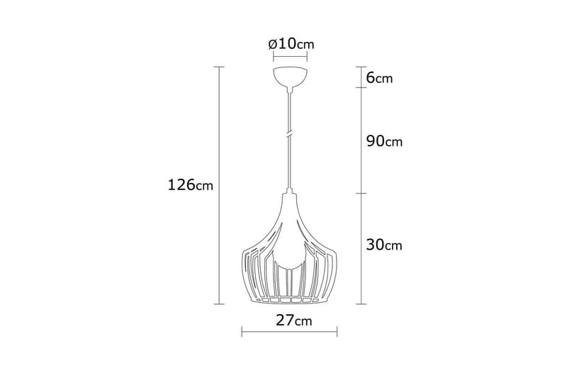 Taklampa Benro Koppar - Koppar - Belysning - Lampor & belysning inomhus - Fönsterlampa