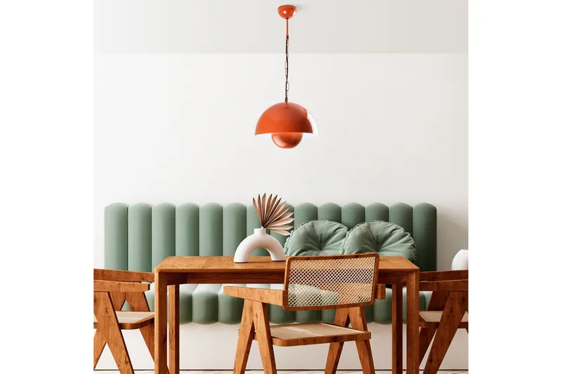 Taklampa Brena Enkelt Uttag Orange - Orange - Belysning - Lampor & belysning inomhus - Fönsterlampa