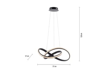 Taklampa Brilla - 57x120x57 cm - Belysning - Lampor & belysning inomhus - Fönsterlampa