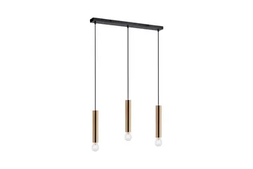 Taklampa Bruna - 6x120x65 cm, Matt mässing - Belysning - Lampor & belysning inomhus - Fönsterlampa