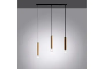 Taklampa Bruna - 6x120x65 cm, Matt mässing - Belysning - Lampor & belysning inomhus - Fönsterlampa